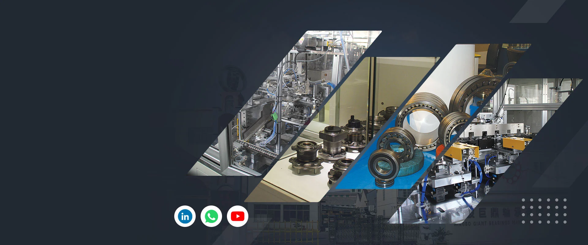 Usine de roulements industriels en Chine